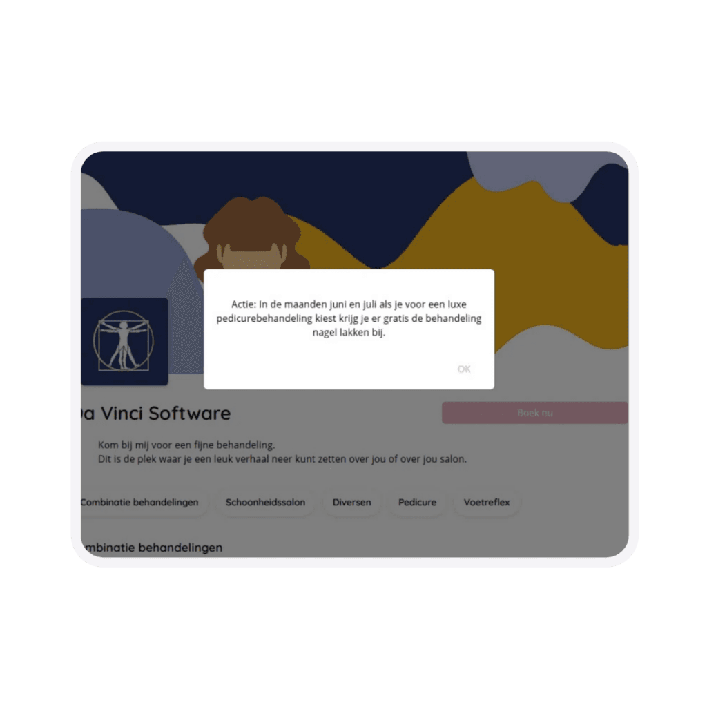 Pop-up website